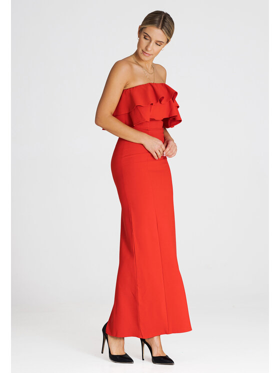 FIGL FIGL Abito da sera M987 Rosso Regular Fit