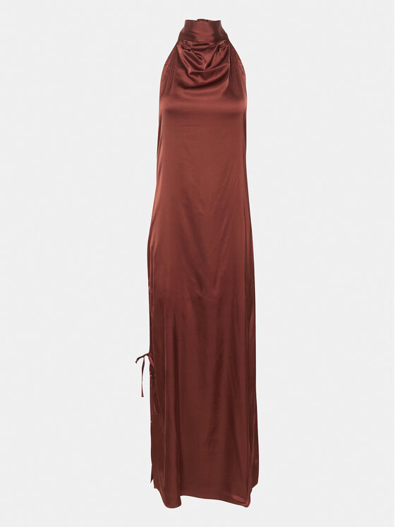 Gestuz Gestuz Sukienka letnia Walery 10908960 Brązowy Relaxed Fit