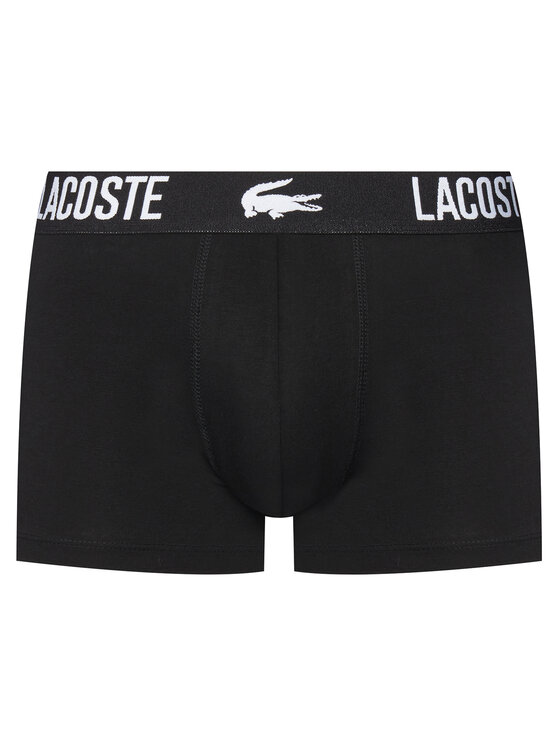 Lacoste Lacoste Set od 3 para bokserica 5H2393 Crna