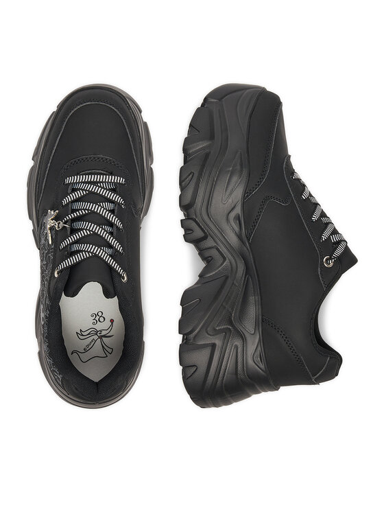 NIGHTMARE BEFORE CHRISTMAS NIGHTMARE BEFORE CHRISTMAS Sneakersy CEO-BIC-AW26-324DNBC Černá