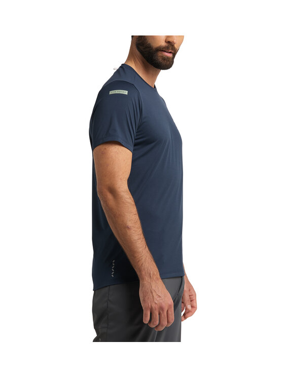 Haglöfs Haglöfs T-Shirt L.I.M Tech Tee Men Granatowy Active Fit