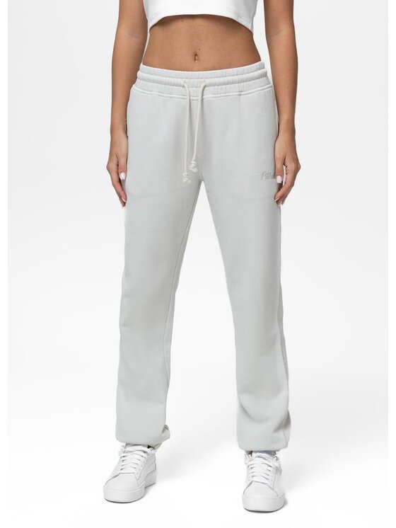 PITBULL PITBULL Spodnie dresowe Washed LOVIA Biały Regular Fit