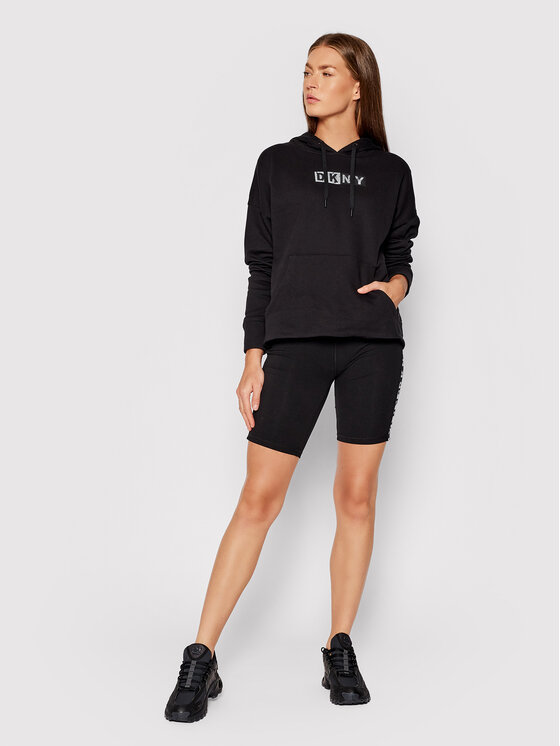 Felpa DP1T8291 Nero Relaxed Fit