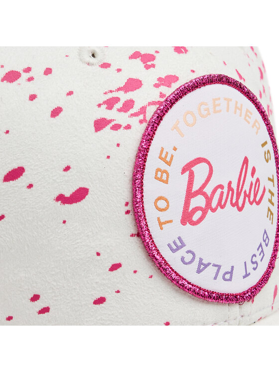 Capslab Capslab Czapka z daszkiem Barbie Cap CL/BA1/2/CB/BAR2 Biały