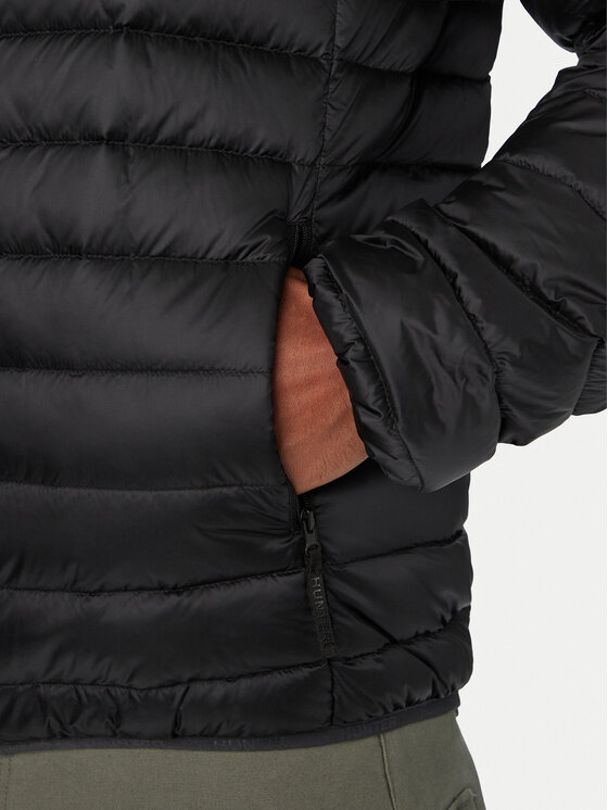 Hunter Hunter Vatovaná bunda 62KUMP1000 Černá Regular Fit