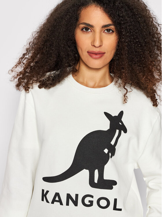 Kangol Kangol Світшот Unisex Crew Sweat Essential KLEU003 Écru Regular Fit