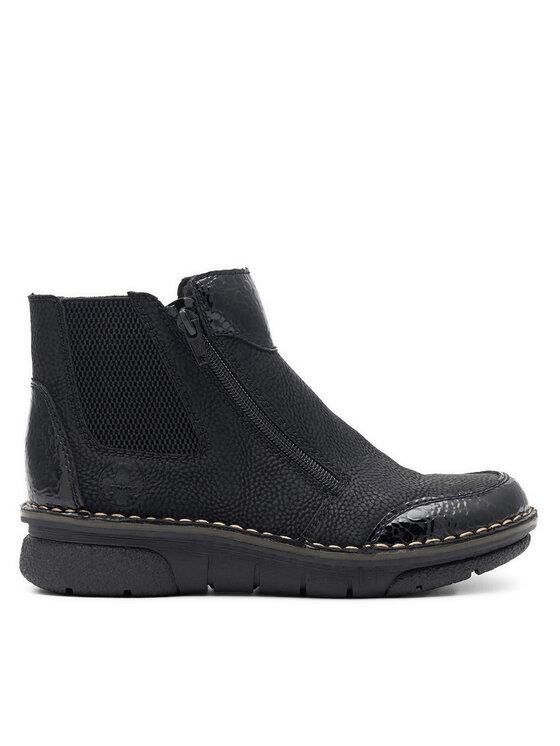 Rieker Rieker Botine 73355-00 Negru