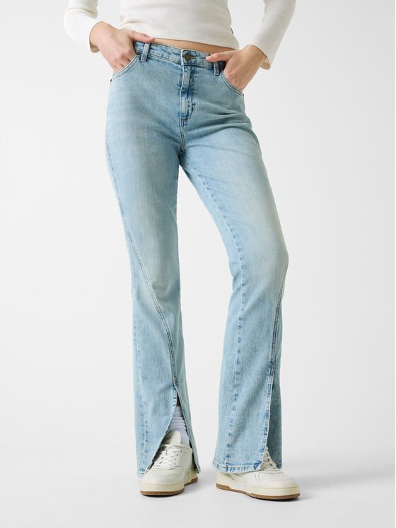Guess Jeans Guess Jeans Jeansy 180712 Niebieski Flared Fit