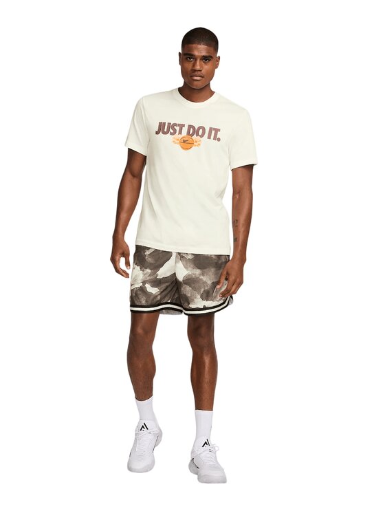 Nike Nike T-Shirt Dri-FIT Basketball HJ3352-133 Beżowy Regular Fit