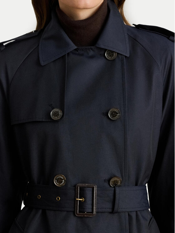 LAUREN RALPH LAUREN LAUREN RALPH LAUREN Trenčas 297951259004 Tamsiai mėlyna Straight Fit