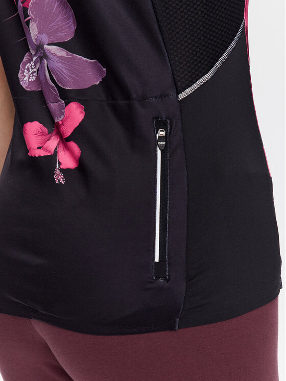 CMP CMP Cyklistické tričko 33N6296 Tmavomodrá Regular Fit