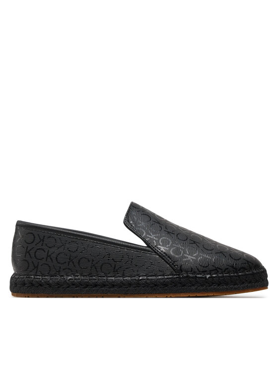 Calvin Klein Espadrilky Espadrille Epi Mono HW0HW01917 Čierna