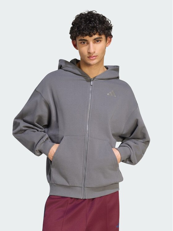 adidas adidas Bluza 165378 Szary Regular Fit