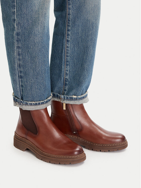 Tamaris Tamaris Polokozačky 1-25436-41 Hnědá