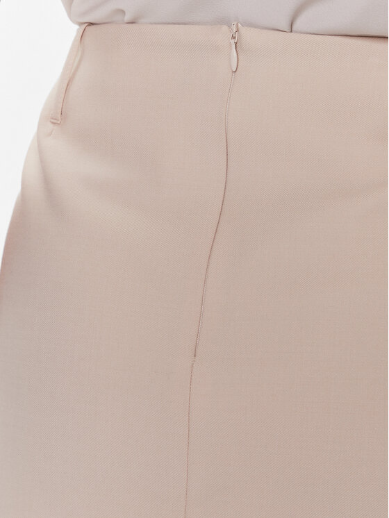 Herskind Herskind Miniszoknya Caroline 5012993 Bézs Regular Fit