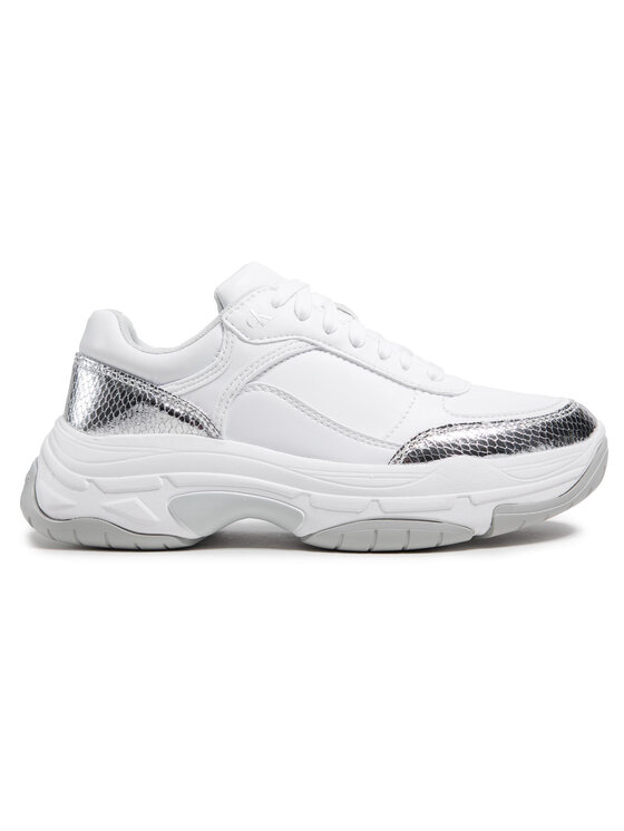 calvin klein chunky sole laceup