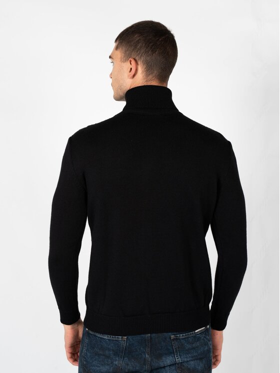 Les Hommes Les Hommes Maglione LBK1000585U Nero Regular Fit