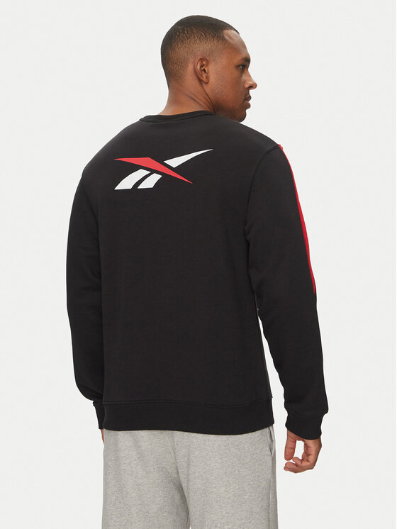 Reebok Reebok Світшот 100215502 Чорний Regular Fit