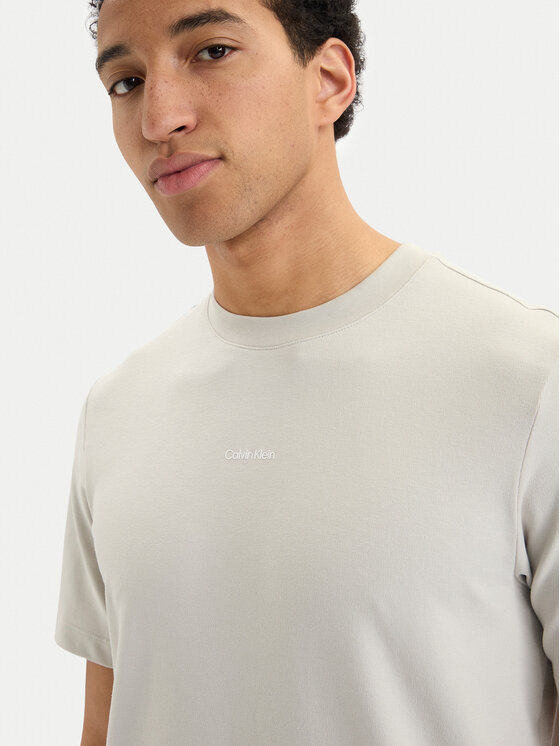 Calvin Klein Calvin Klein T-shirt LV04LC241G Svijetlo bež Regular Fit