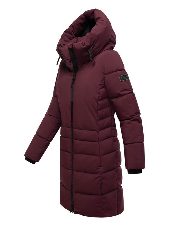 Navahoo Navahoo Kurtka zimowa Mondnebel Bordowy Regular Fit