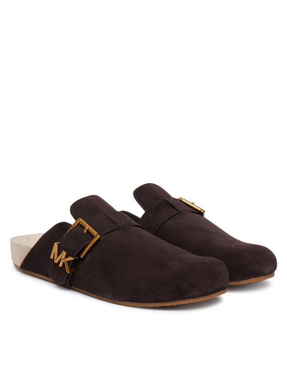 MICHAEL Michael Kors MICHAEL Michael Kors Iešļūcenes Greer Mule 40F6GRFP1S Brūns