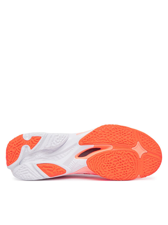 Mizuno Mizuno Saalijalatsid Wave Lightning Elite Mid V1GA2605 Korallivärviline