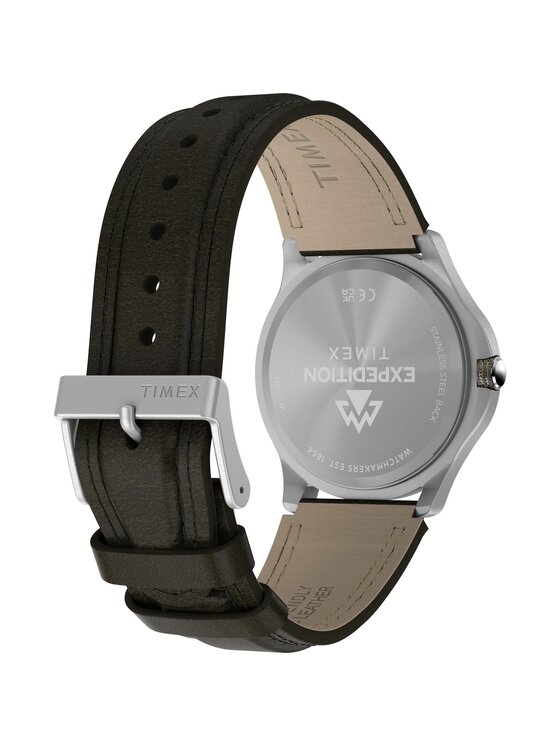 Timex Timex Zegarek TW4B35500 Brązowy