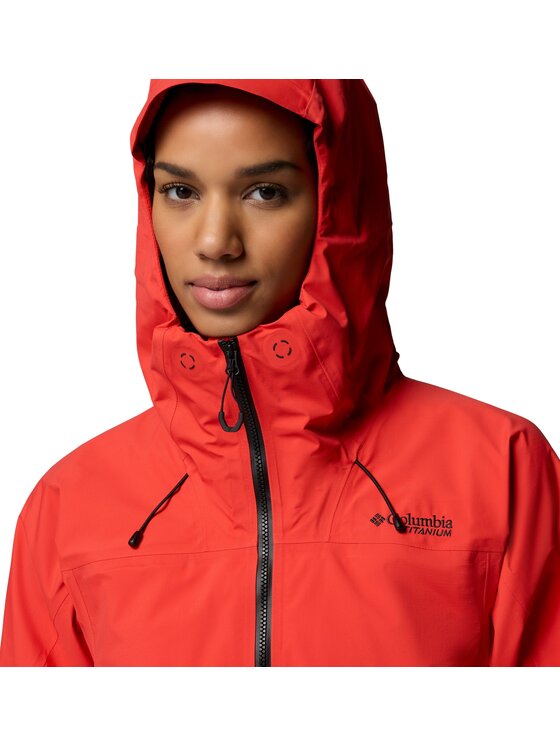 Columbia Columbia Kurtka outdoor 215441 Czerwony Regular Fit