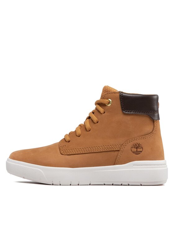 Timberland Timberland Trzewiki Seneca Bay 6In Side Zip TB0A2M1W231 Żółty