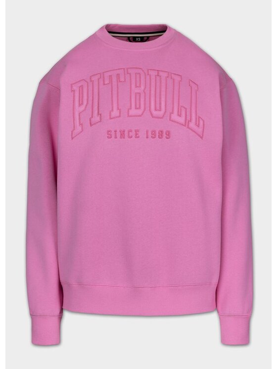 PITBULL PITBULL Bluza NORTON Różowy Regular Fit