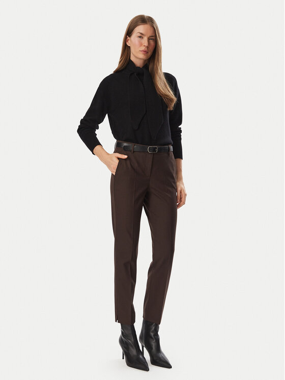 Marella Marella Stoffhose Esordio 2623136201 Braun Regular Fit
