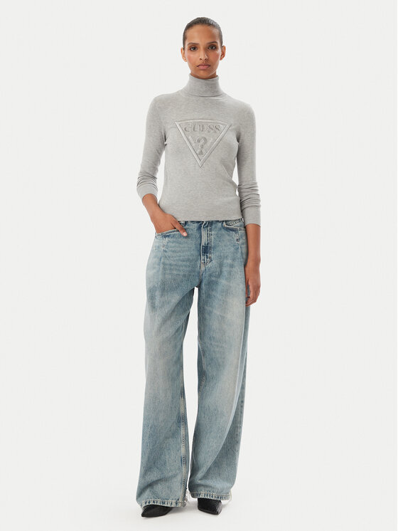 Guess Guess Гольф W6BR54 Z1455 Світло-сірий Regular Fit