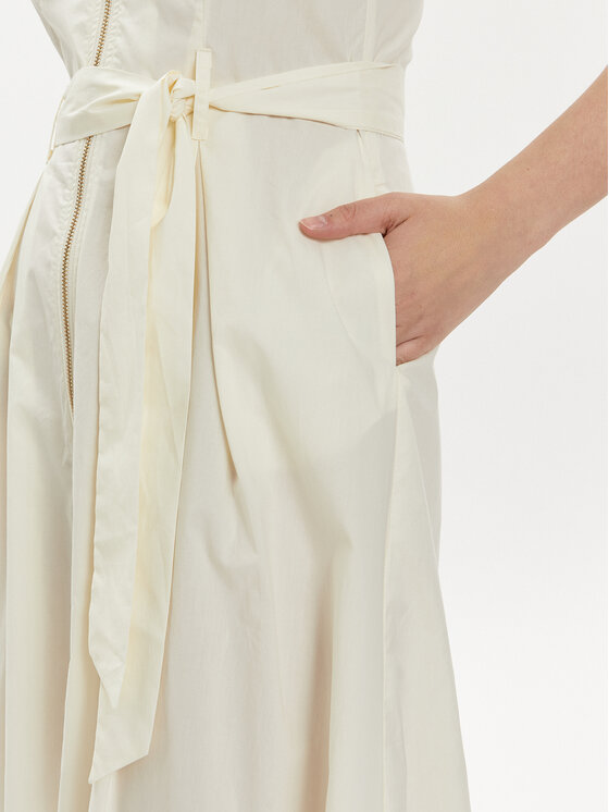 Gaudi Gaudi Vestito estivo 411FD15014 Écru Regular Fit