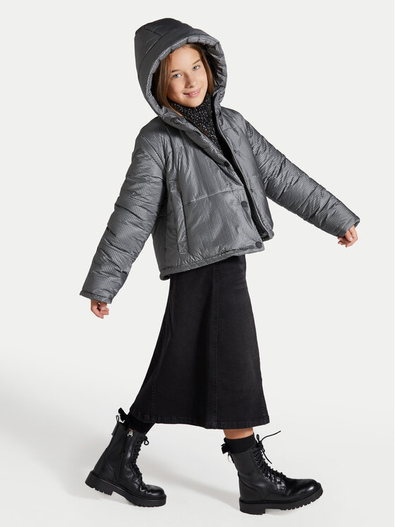 Coccodrillo Coccodrillo Giubbotto invernale ZC4152107OGK Argento Regular Fit