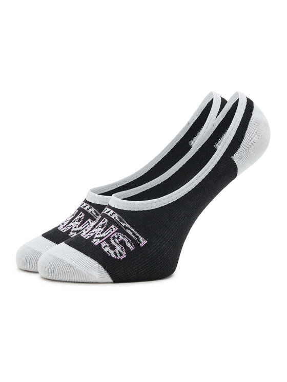 Vans Vans Sada 3 párů dětských kotníkových ponožek Zebra Daze Canoodle VN0007AXBR51 Barevná