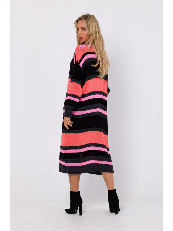 Made of Emotion Made of Emotion Kardigan M774 Šedá Modern Fit