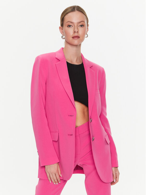 MICHAEL Michael Kors Blazer MR3100CENX Roz Regular Fit Blazer imagine noua