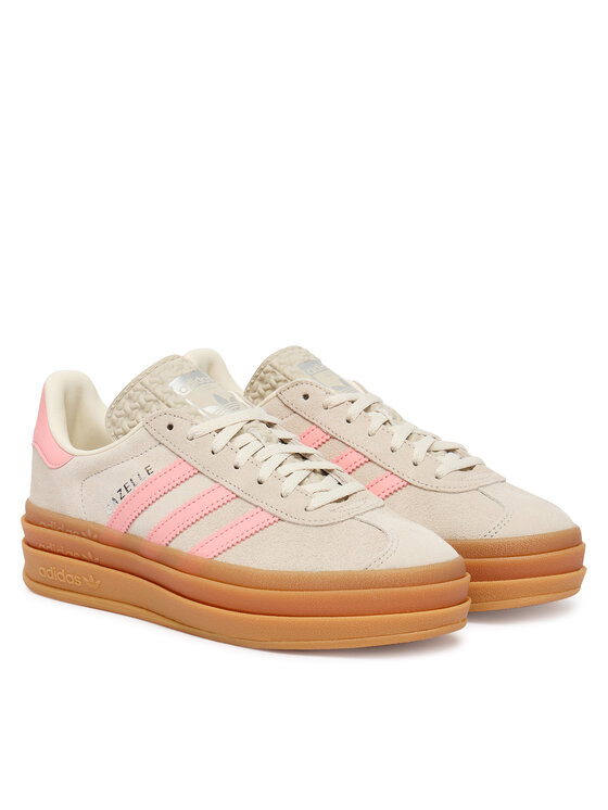 adidas adidas Sneakersy Gazelle Bold JQ7409 Béžová