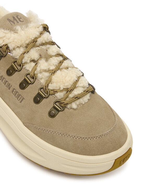Moon Boot Moon Boot Tenisice Moon247 City Shearling 80D2490040 Smeđa