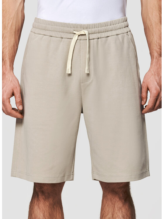 Pako Lorente Pako Lorente Szorty materiałowe P26SN-WS-003 Beżowy Regular Fit