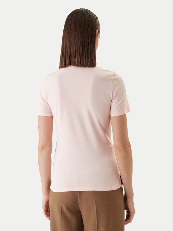 Gant Gant Polo 4201535 Różowy Slim Fit