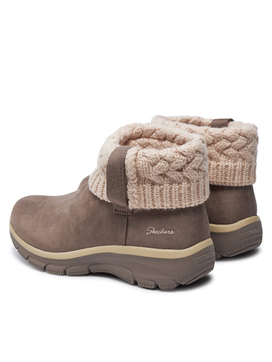 Skechers Skechers Polokozačky Easy Going Cozy 167401/TPE Hnědá