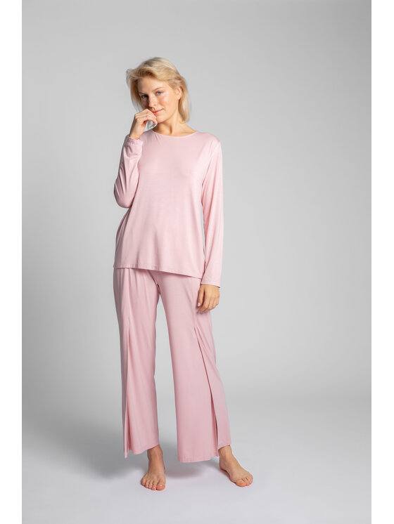 LaLupa LaLupa Bluzka LA027 Różowy Comfortable Fit