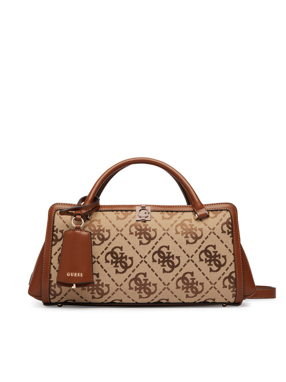 Guess Guess Kabelka Audrey Logo HWJG97 55060 Svetlo hnedá