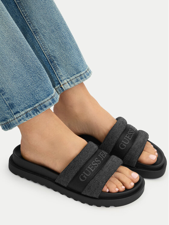 Guess Jeans Guess Jeans Чехли EO-GJ2123 Черен