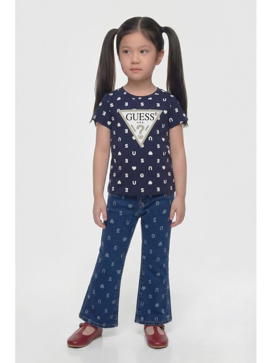 Guess Kids Guess Kids T-Shirt 183728 Niebieski Classic Fit