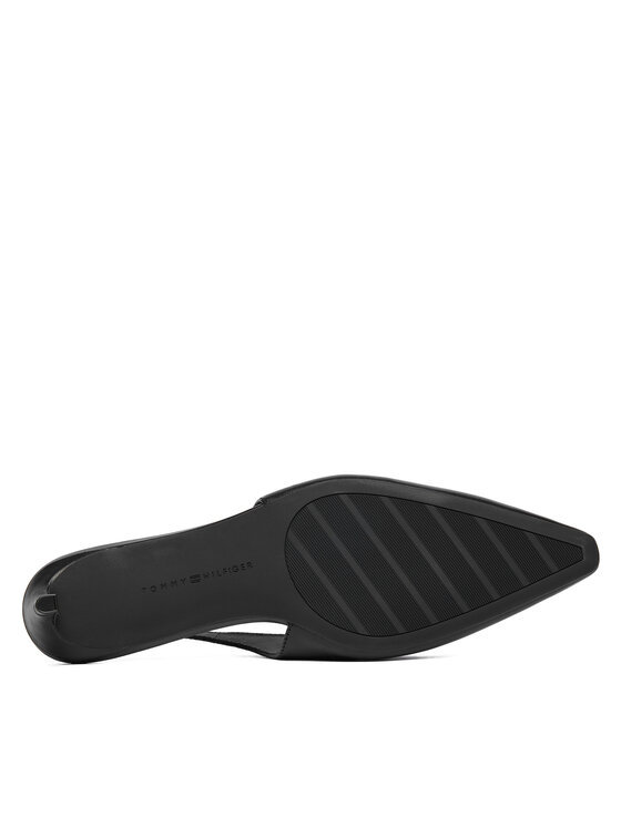 Tommy Hilfiger Tommy Hilfiger Lodičky Th Buckle Slingback Low Pump FW0FW09009 Černá