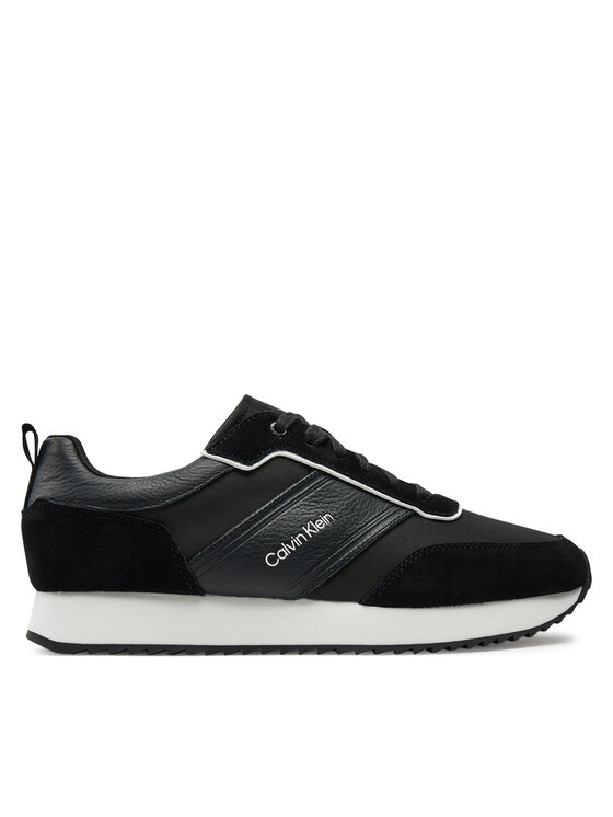 Calvin Klein Calvin Klein Tenisice Low Top Lace Up Mix HM0HM01554 Crna