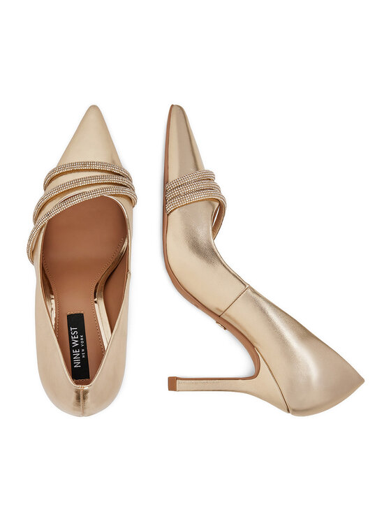 Nine West Nine West Туфлі на шпильці CEO-MARIAM-01 Золотий