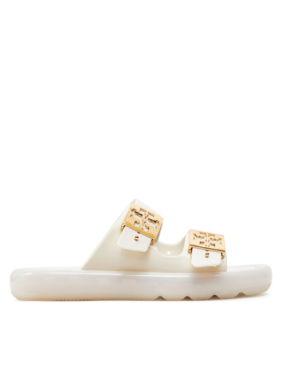 Şlapi Tory Burch Buckle Bubble Jelly 149718 Alb